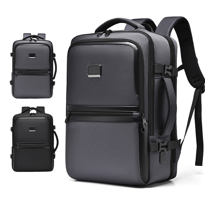 Eleganter Laptop-Rucksack mit wasserabweisendem Material und innovativem Fächersystem Skanto
