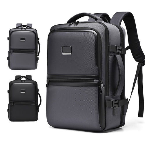 Eleganter Laptop-Rucksack mit wasserabweisendem Material und innovativem Fächersystem Skanto