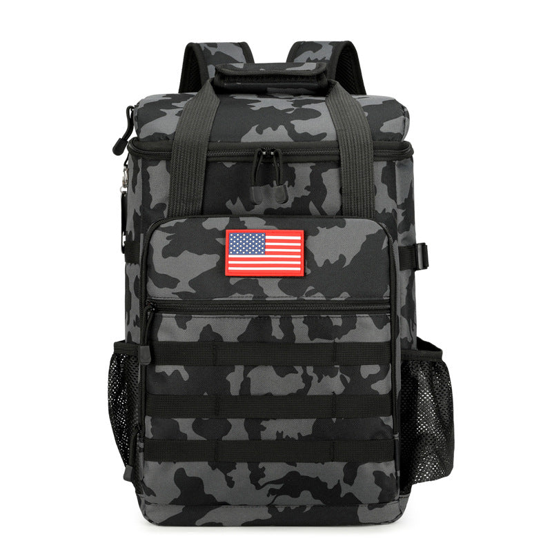 Unisex Nan Tactical Rucksack mit MOLLE-Front, isoliertem Kühlfach und gepolstertem Laptopfach Skanto