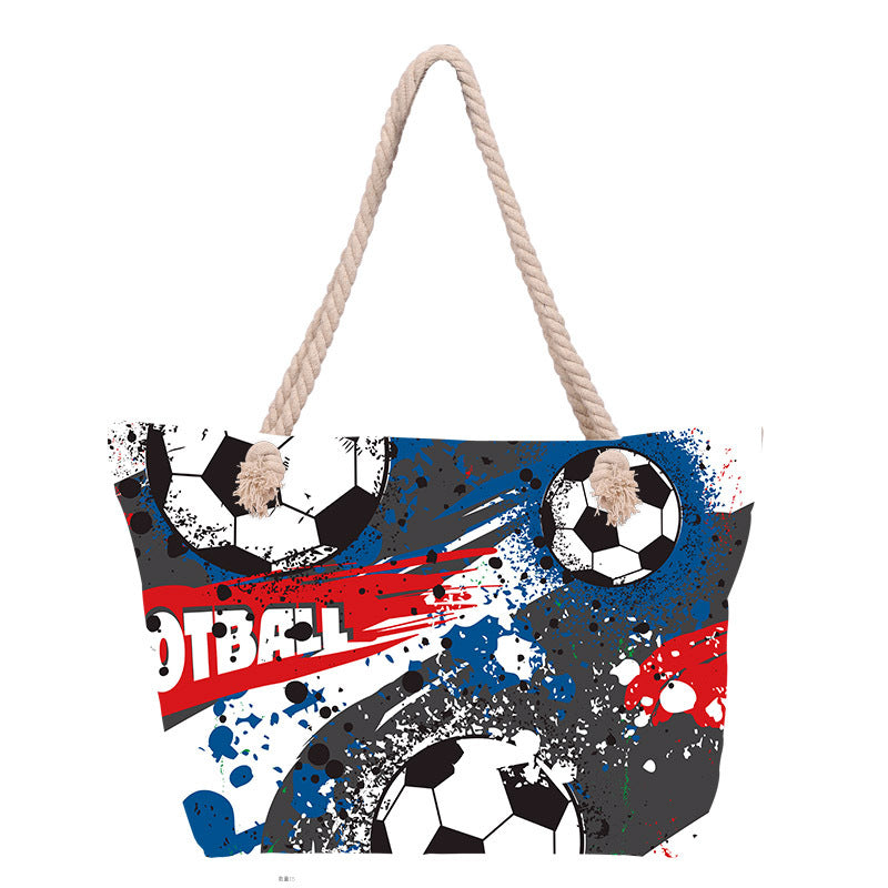 Strandtasche mit stilvollem Blumendesign Skanto