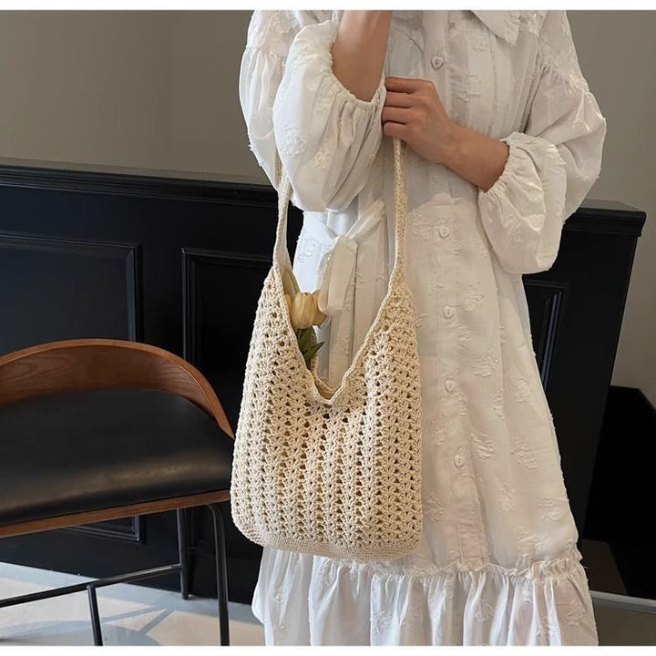 Handgefertigte Makramee-Tasche Skanto