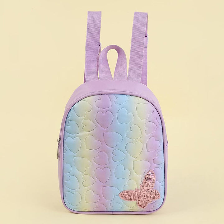 Mini-Rucksack mit Herz-Print Skanto