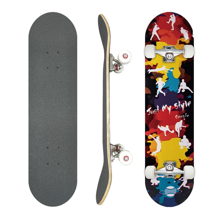 Grafisches Künstlerisches Skateboard Skanto