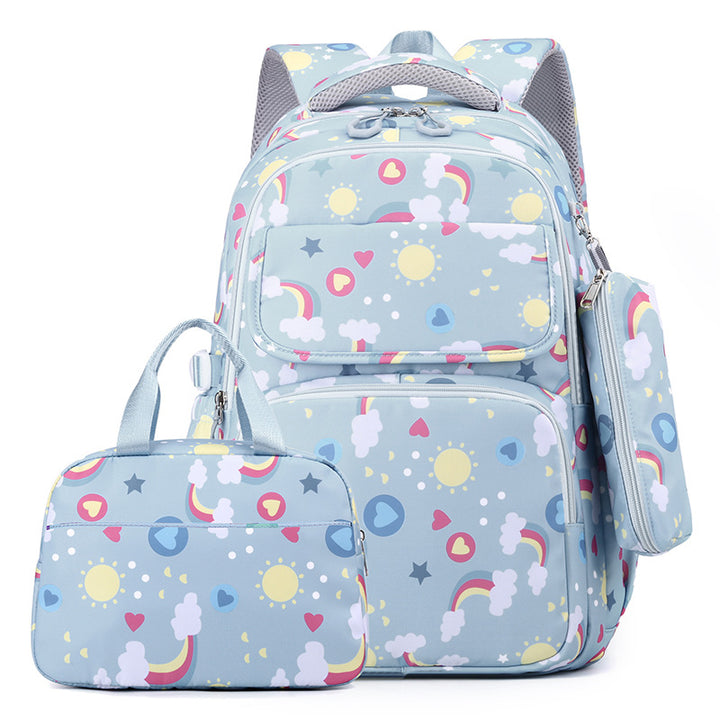 Stylische Schultasche mit abnehmbarem Zubehör Skanto