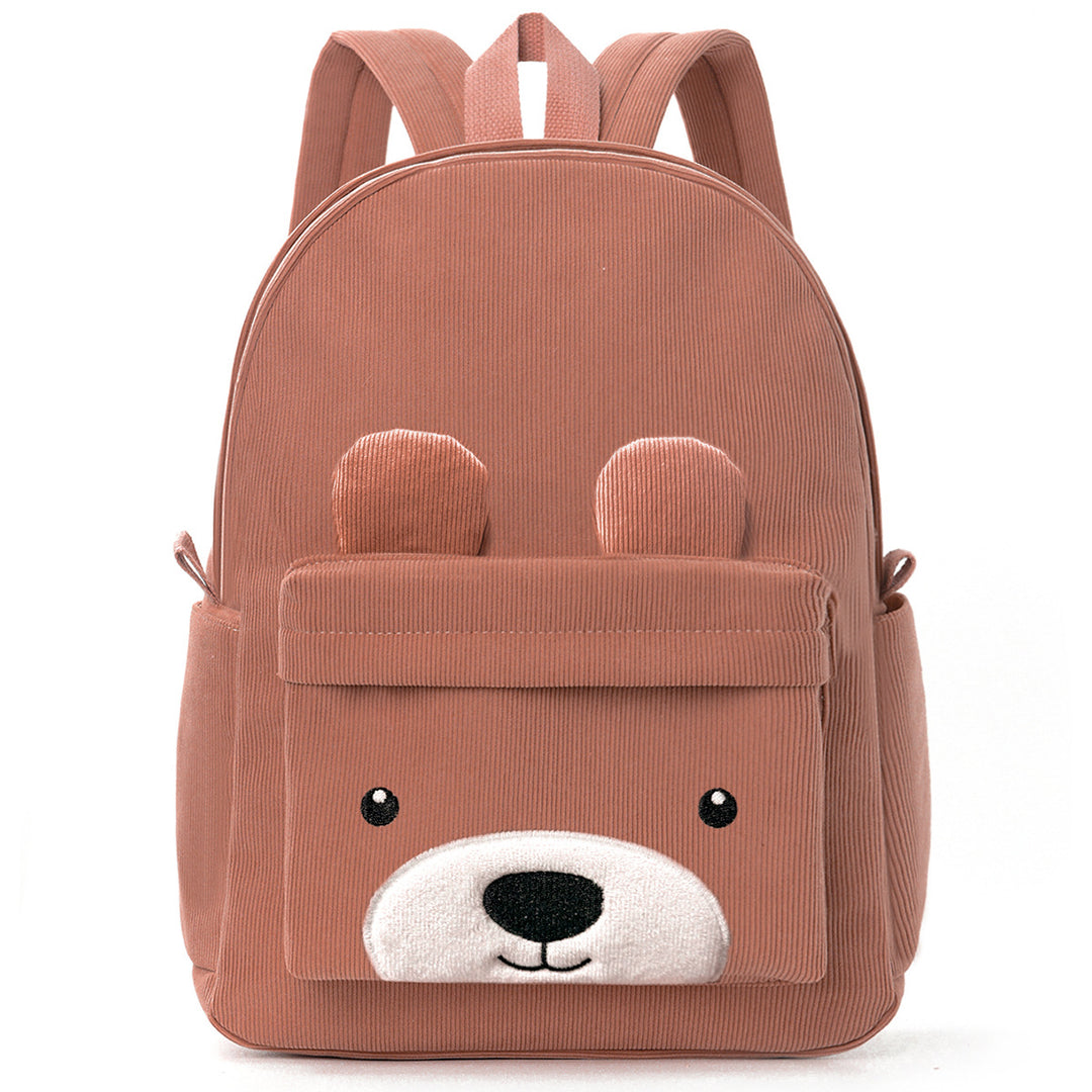 Kinderrucksack mit verspieltem Bärenmotiv Skanto