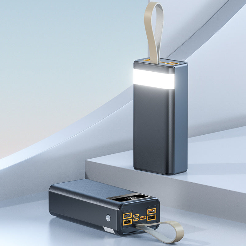 Multifunktionale Powerbank mit integriertem LED-Licht Skanto