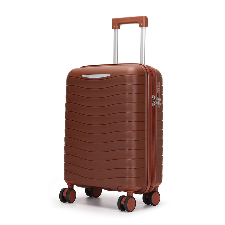 Hartschalenkoffer-Set mit innovativer Taschenorganisation Skanto