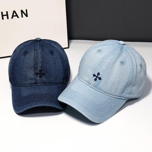 Damen Klassische Denim Baseballkappe Skanto 1784083895