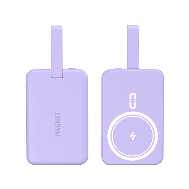 Magnetische Powerbank mit schnellem kabellosen Laden Skanto