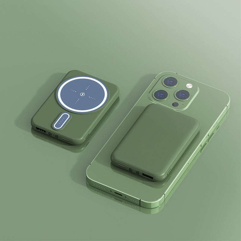 Tragbare Induktions-Powerbank mit Smart-Funktion Skanto