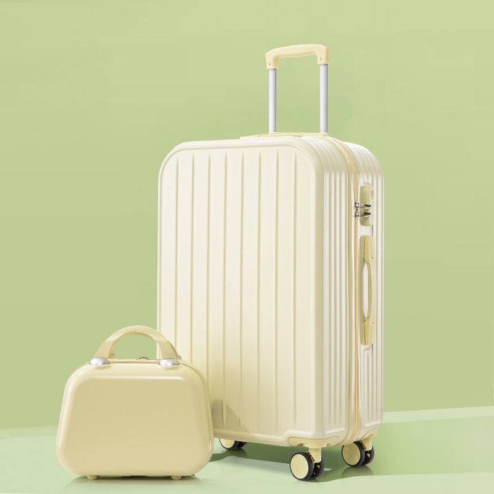 Unisex Premium Leichter Hartschalen-Spinner-Koffer Skanto