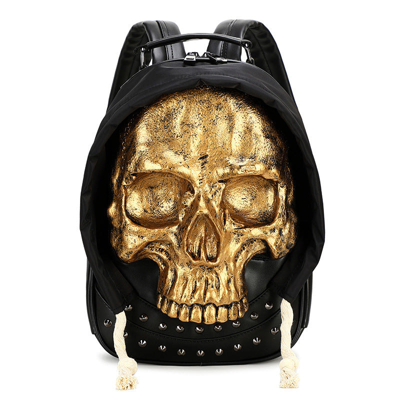 Kreativer Rucksack mit Totenkopf-Design Skanto