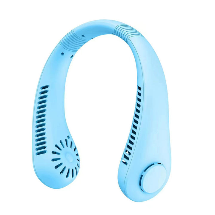 Kühlender Freihand-Nackenventilator mit bürstenlosen Motoren und USB-C wiederaufladbar Skanto