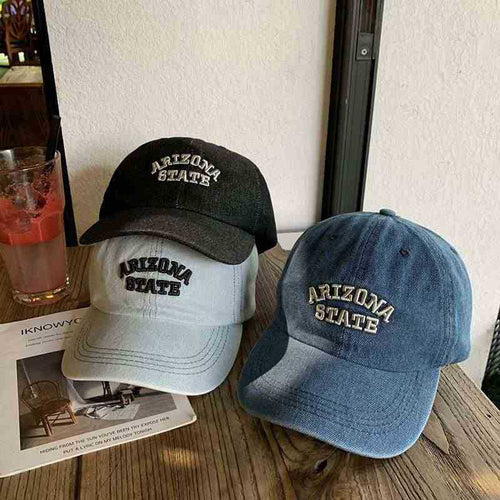 Unisex Denim-Cap mit Stickerei im Vintage-Stil Skanto