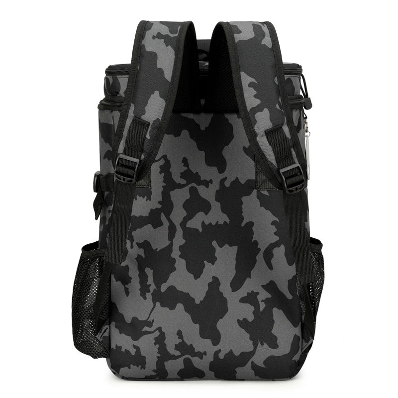Unisex Skanto Tactical Kühlrucksack mit isoliertem Hauptfach, MOLLE-Fronttasche und gepolsterten Schultergurten