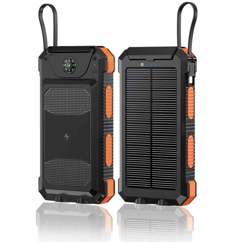 Wasserdichte Solar Powerbank mit integriertem Kompass Skanto