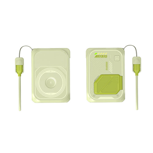 Tragbare Powerbank mit innovativer Schnellladung und kabelloser Option Skanto