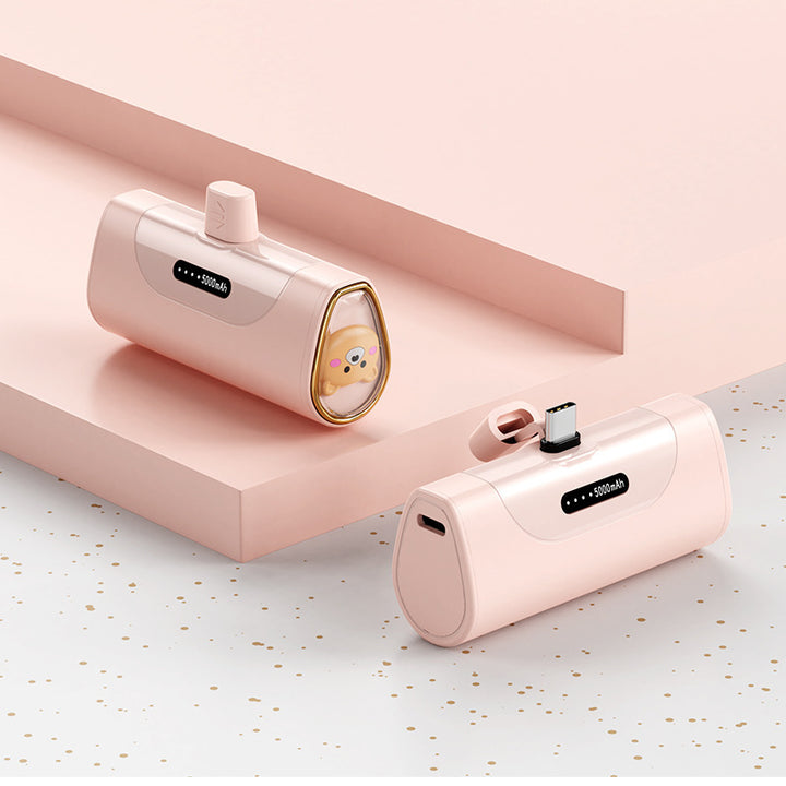 Lustige Powerbank mit integrierter Tierfigur Skanto