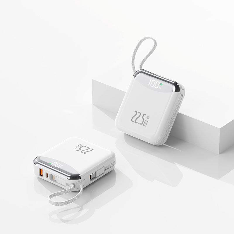 Hochleistungs-Powerbank mit digitaler Ladeanzeige und kompaktem Design Skanto