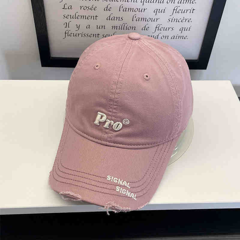 Damen Lässige Distressed-Baseballkappe mit Stickerei Skanto