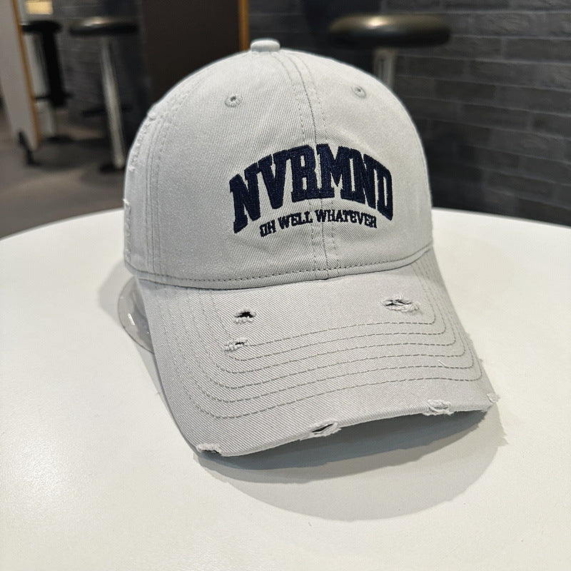 Herren Baseballkappe mit Used-Grafik Skanto