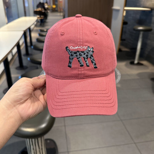 Damen Trendige Baseballkappe mit Tiermuster Skanto