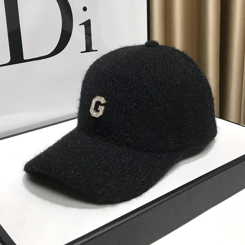 Damen Elegante Strukturierte Fleece Baseball Cap Skanto