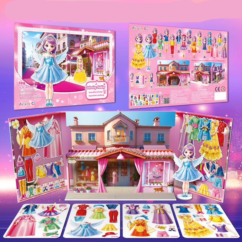 Skanto | Faltbares Modeboutique-Spielbuch