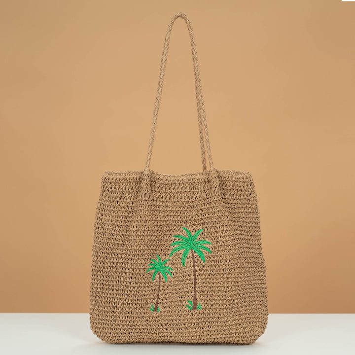 Trendige Strohtasche Skanto