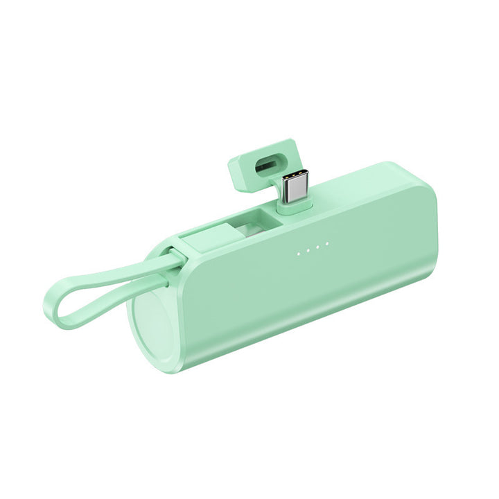 Tragbare Powerbank mit integriertem Multifunktions-Ladekabelsystem Skanto