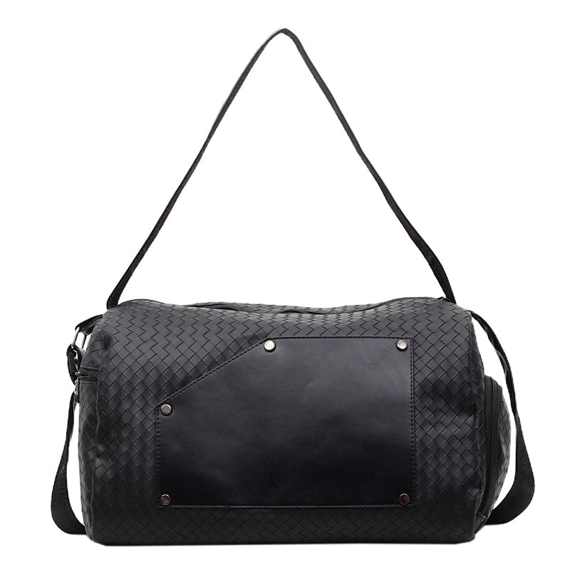 Elegante Sport-Reisetasche mit gewebtem Design und abnehmbarem Schultergurt Skanto