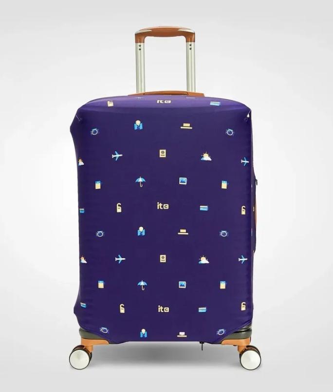 Unisex Nan Robuster Hartschalen-Trolley mit Polycarbonat-Außenschale und Automarken-Motiv Skanto