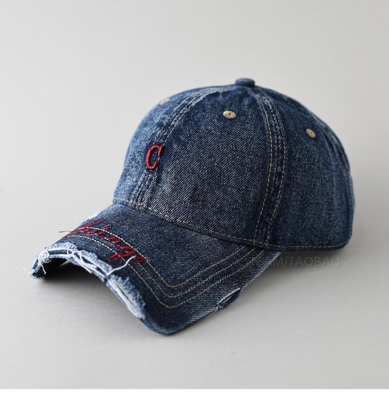 Lässige Used-Look Baseballkappe für Herren Skanto