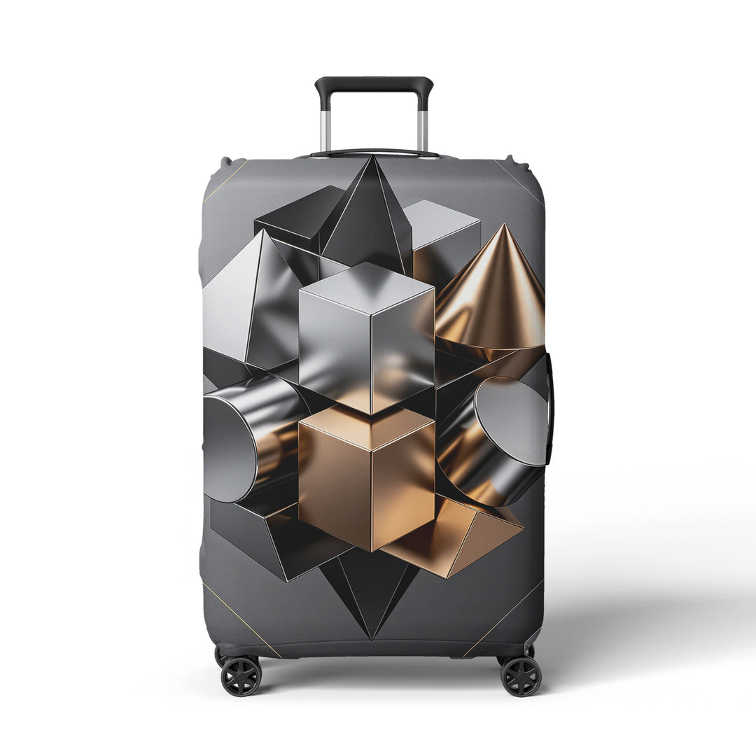 Damen Kofferhülle mit modernem geometrischem Design Skanto