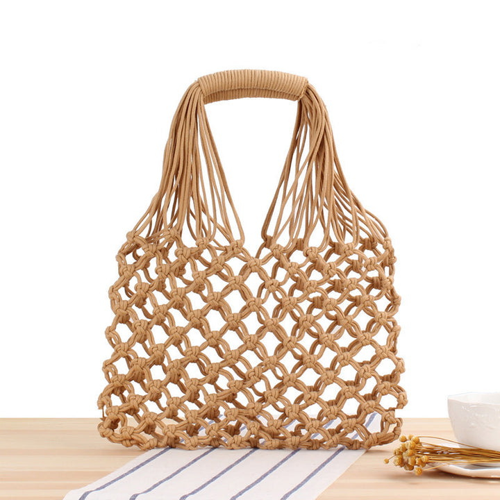 Moderne Netzstruktur-Shopper-Tasche Skanto