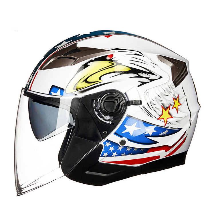 Integralhelm mit integriertem Visier Skanto