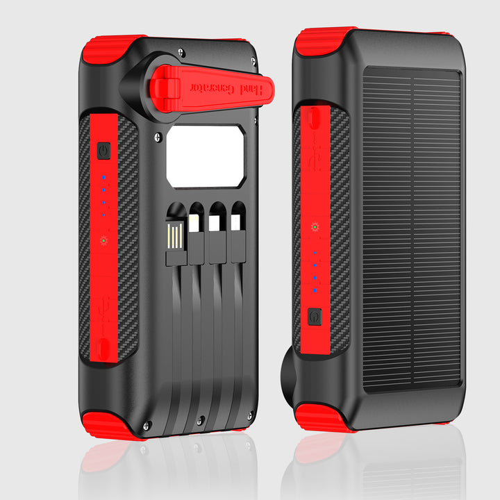 Solar Powerbank mit mehreren Ladeoptionen Skanto