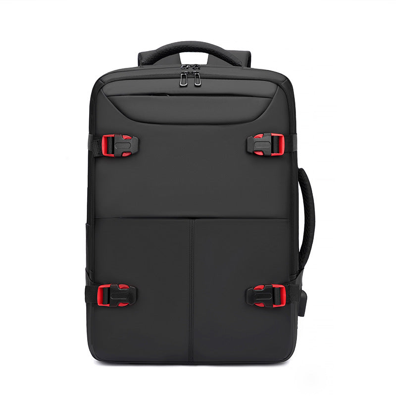 Praktischer Laptop-Rucksack mit innovativem Sicherheitsfach und Organizer-System Skanto