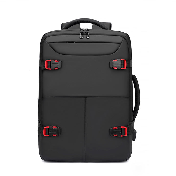 Praktischer Laptop-Rucksack mit innovativem Sicherheitsfach und Organizer-System Skanto