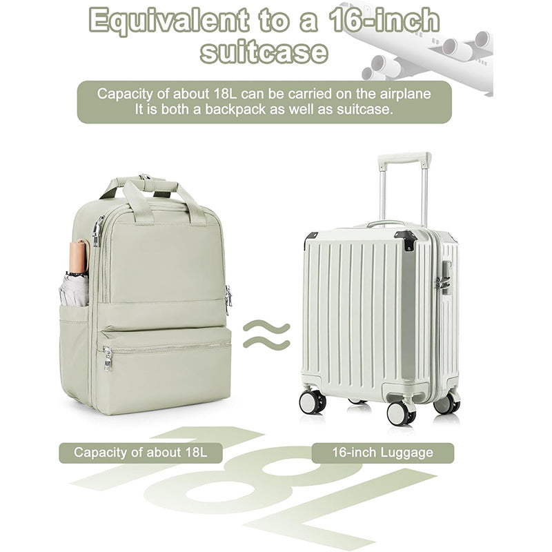 Reiserucksack mit integriertem Laptopfach und Organizer Skanto