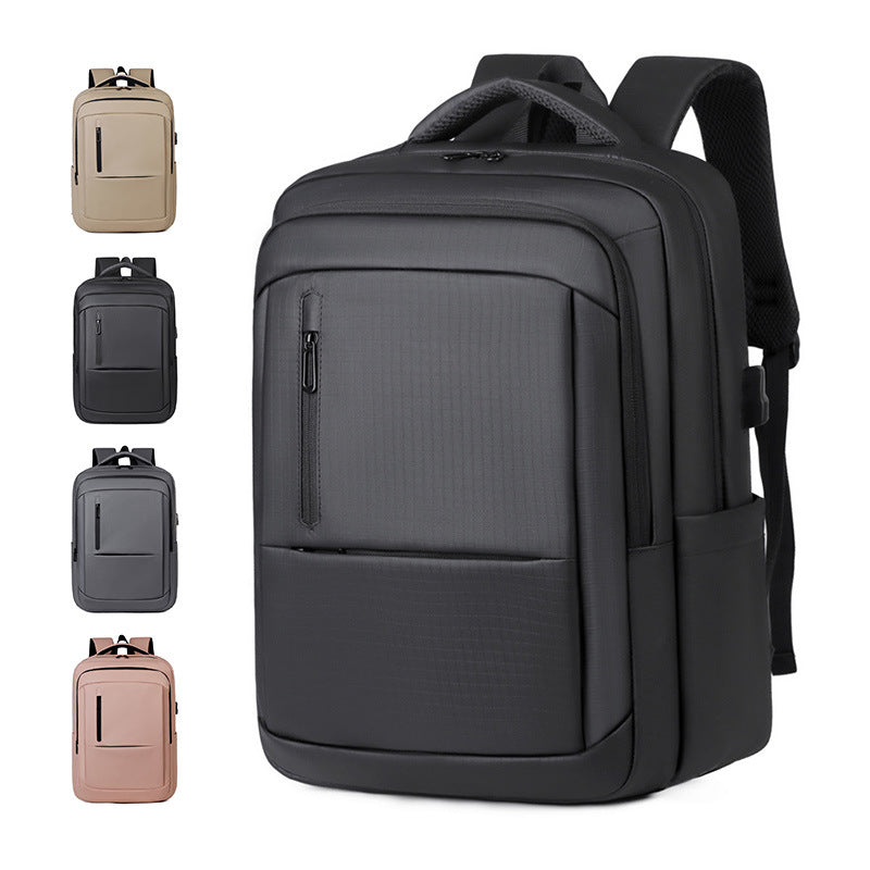 Moderner Laptop-Rucksack mit integriertem Sicherheitssystem und durchdachtem Innenraum Skanto