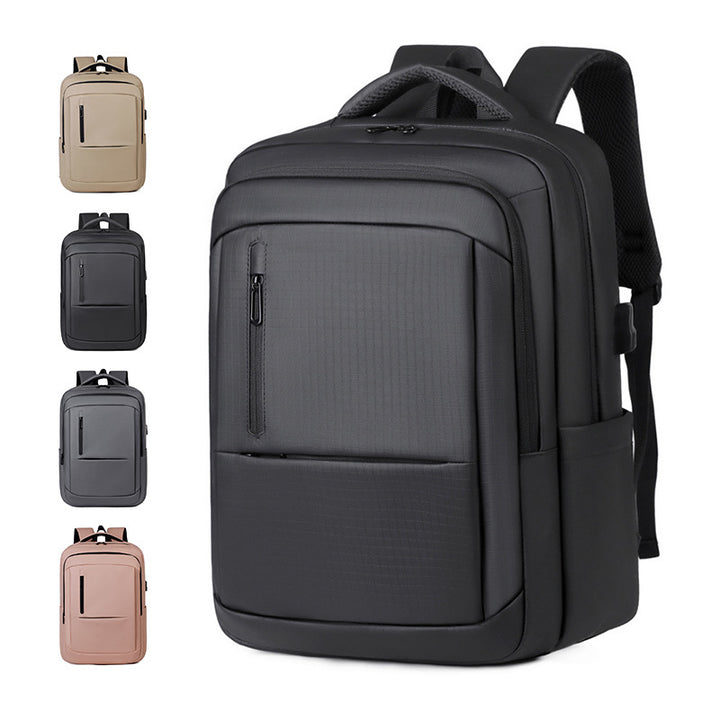 Moderner Laptop-Rucksack mit integriertem Sicherheitssystem und durchdachtem Innenraum Skanto