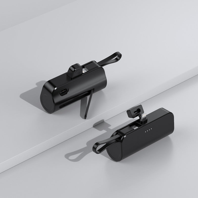 Tragbare Powerbank mit integriertem Multifunktions-Ladekabelsystem Skanto