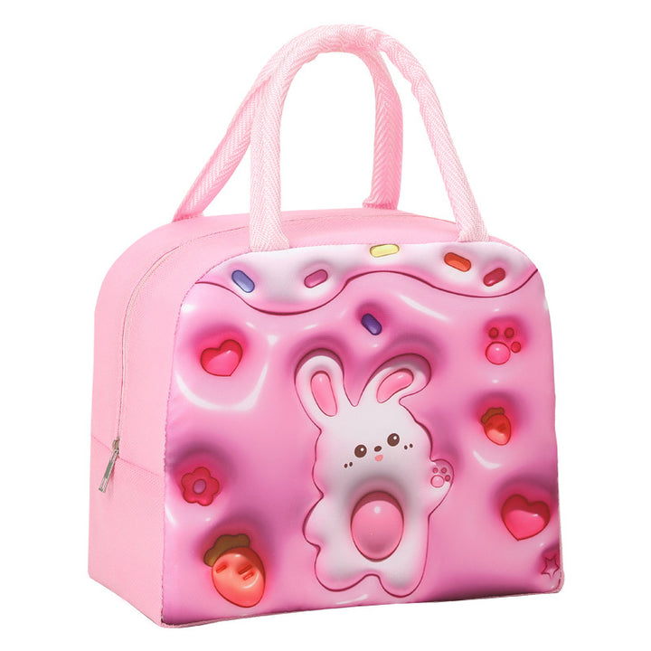Isolierte Kühltasche mit niedlichem Katzenmotiv Skanto