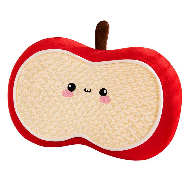 Plüschkissen im Apfel-Design Skanto