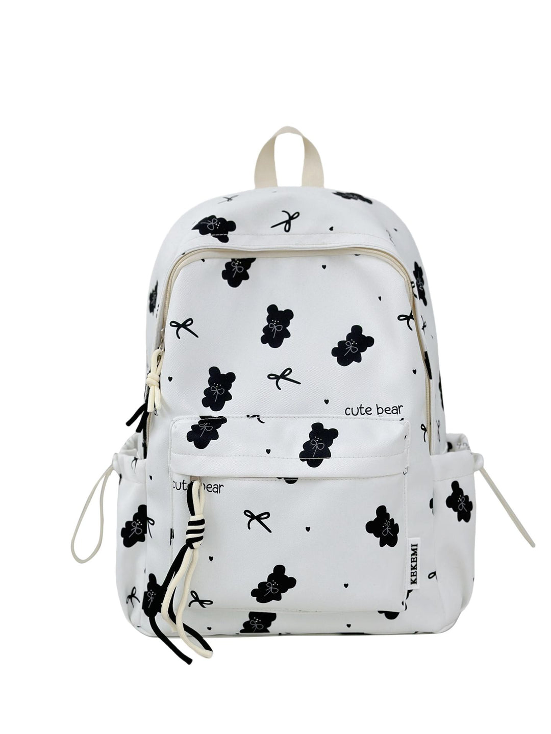 Niedlicher Schulrucksack mit Charakter-Print