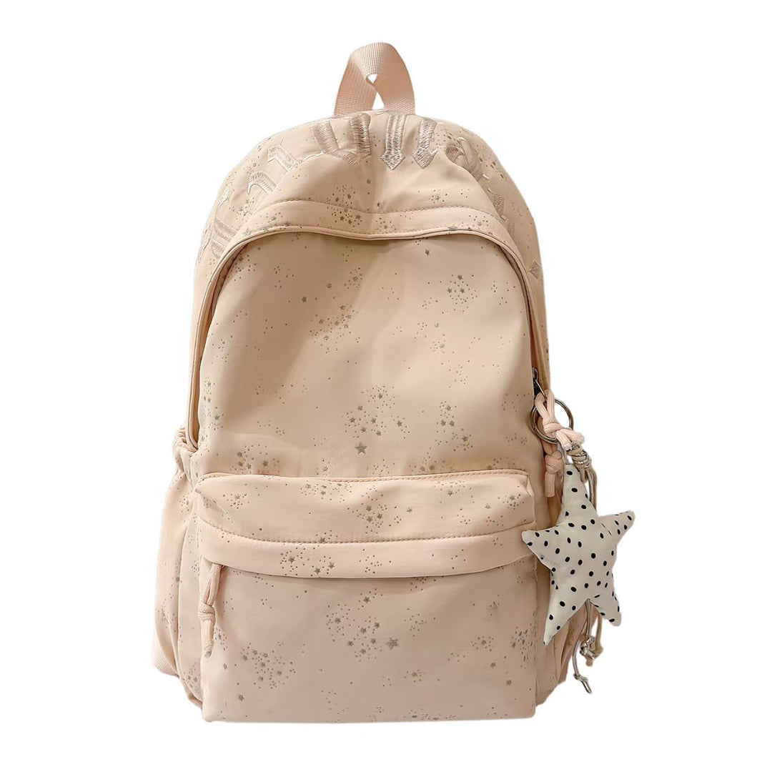 Stilvoller Rucksack Skanto mit strukturiertem Sternenprint