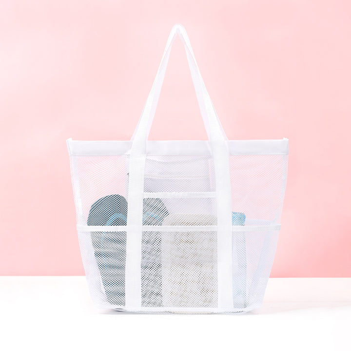 Geräumige Mesh-Strandtasche Skanto
