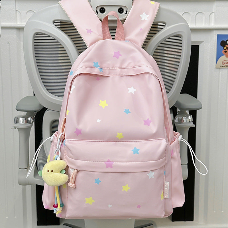 Rucksack Skanto mit lustigem Sternenmuster