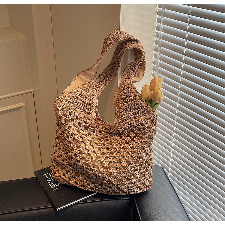 Handgemachte Strohtasche Skanto